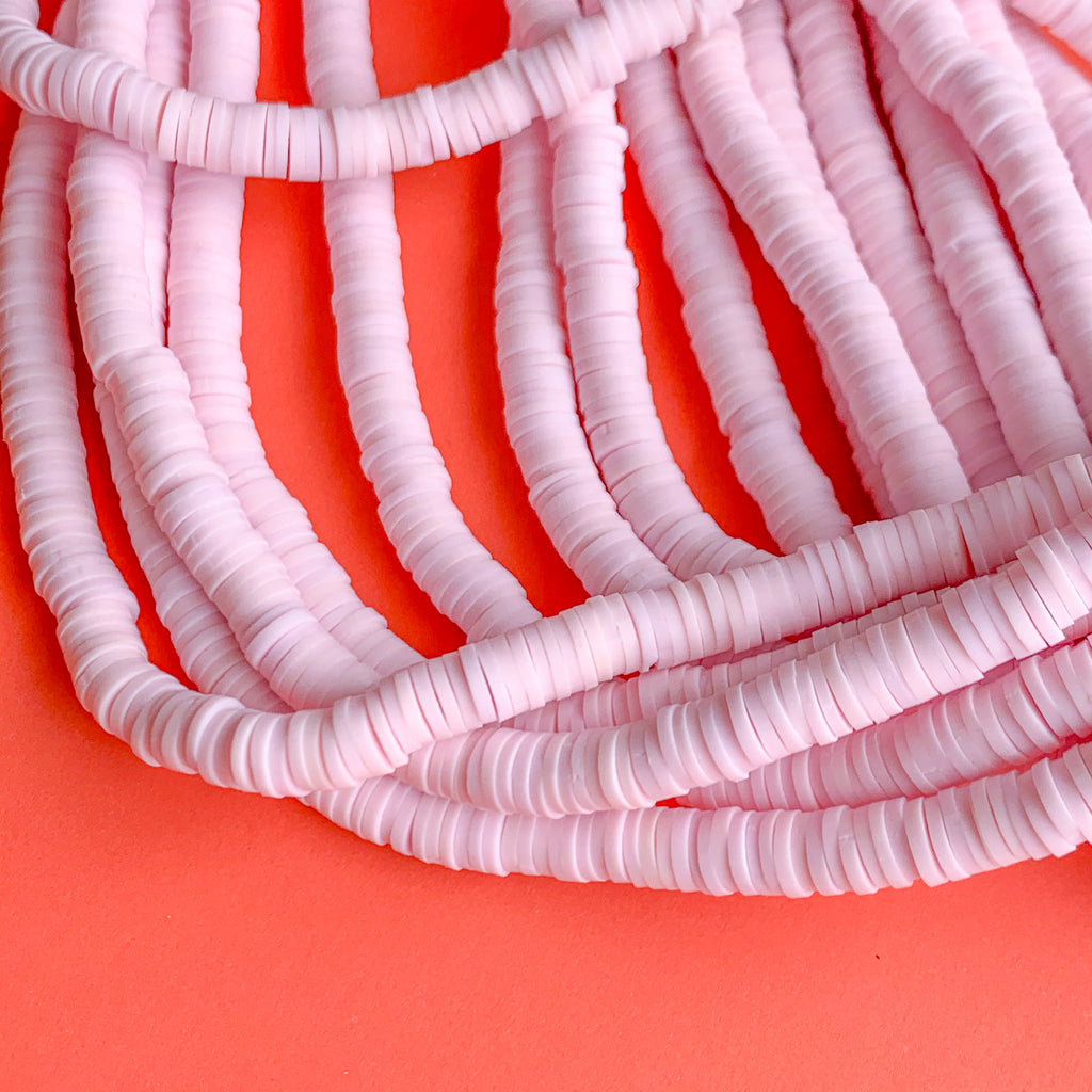 6mm Cake Walk Polymer Clay Heishi Strand – Beads, Inc.