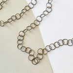9mm Antique Brass Electro-Plated Round Chain