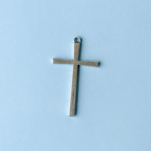 
                
                    Load image into Gallery viewer, Thin Pewter Crosses - Pack of 2 - Beads, Inc.
                
            