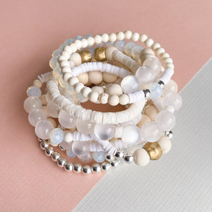 
                
                    Load image into Gallery viewer, The Jasmine Dunes Stretchy Bracelet Making Kit
                
            