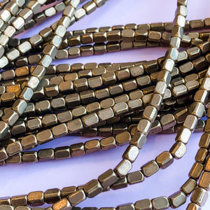 3mm Rectangular Brass Strand