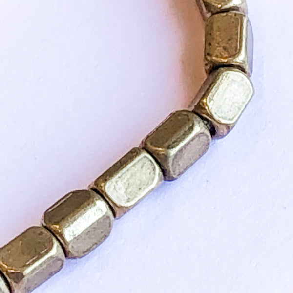
                
                    Load image into Gallery viewer, 3mm Rectangular Brass Strand
                
            