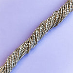 1mm Silver Rounded Rectangle Strand