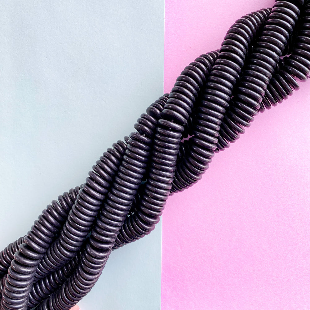 16mm Black Magnesite Disc Strand