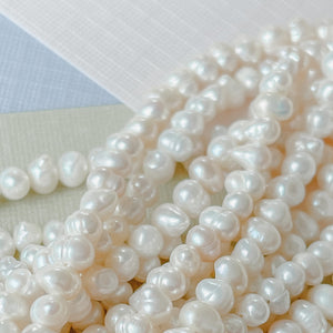 3mm Natural Freshwater Pearl Strand