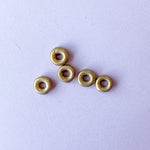 6mm Brass Rings - Pack of 15 - Christine White Style