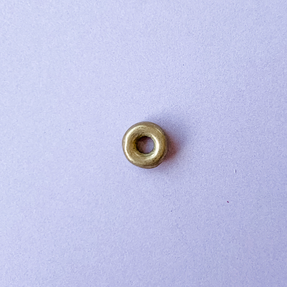 6mm Brass Rings - Pack of 15 - Christine White Style