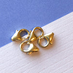Gold Filled Lobster Claw Clasp 4-Pack - Beads, Inc.