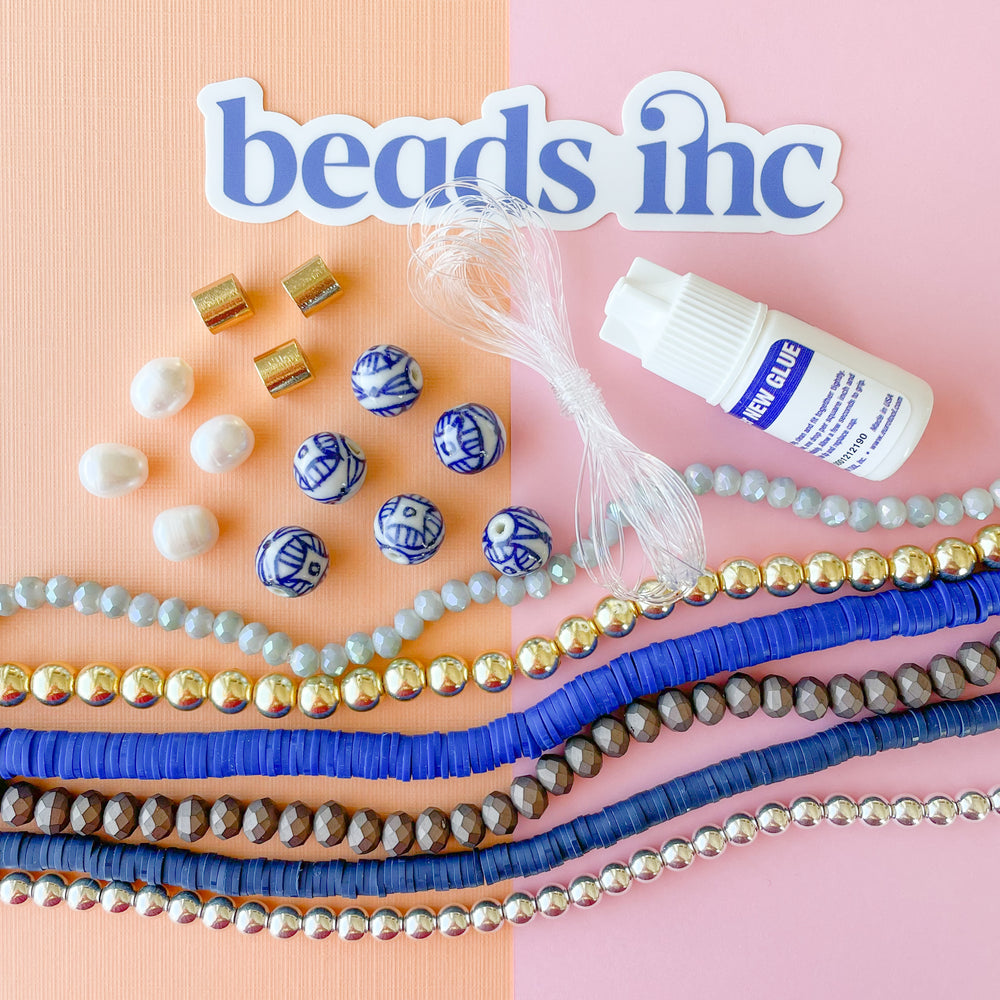 The Marina Stretchy Bracelet Making Kit – Beads, Inc., Bracelets Making Kit