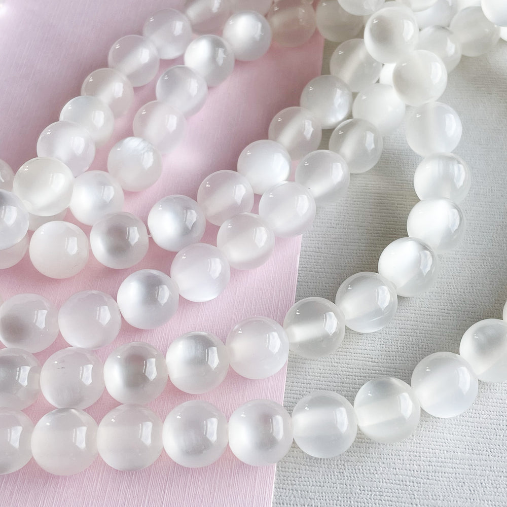 12mm Pearlized Acrylic Rounds Strand – Beads, Inc.