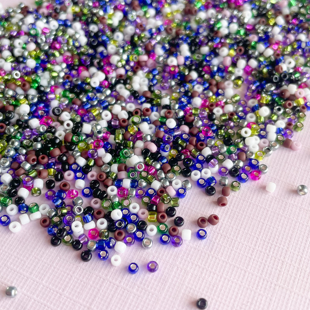 2mm Eclipse Multicolor Seed Bead Pack – Beads, Inc.