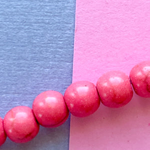 
                
                    Load image into Gallery viewer, 6mm Pink Magnesite Rounds Strand
                
            