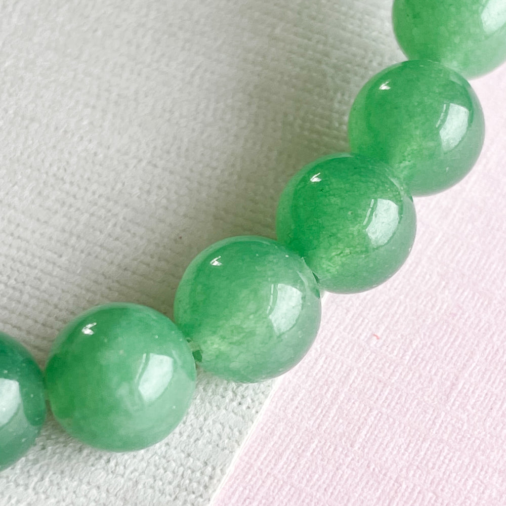 
                
                    Load image into Gallery viewer, 8mm Green Aventurine Rounds Strand
                
            