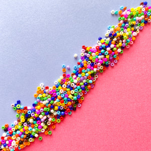 2mm Multicolor Seed Bead Pack