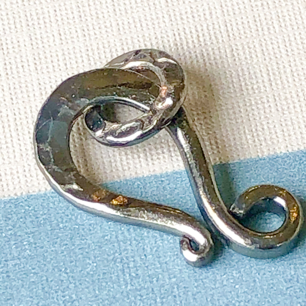 
                
                    Load image into Gallery viewer, Hammered Shepherd&amp;#39;s Hook Clasp
                
            
