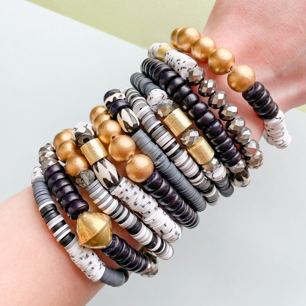 jasmine dunes stretchy bracelet making kit – Beads, Inc.