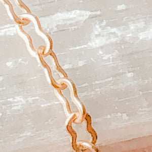 3mm Electroplated Brushed Bowtie Chain