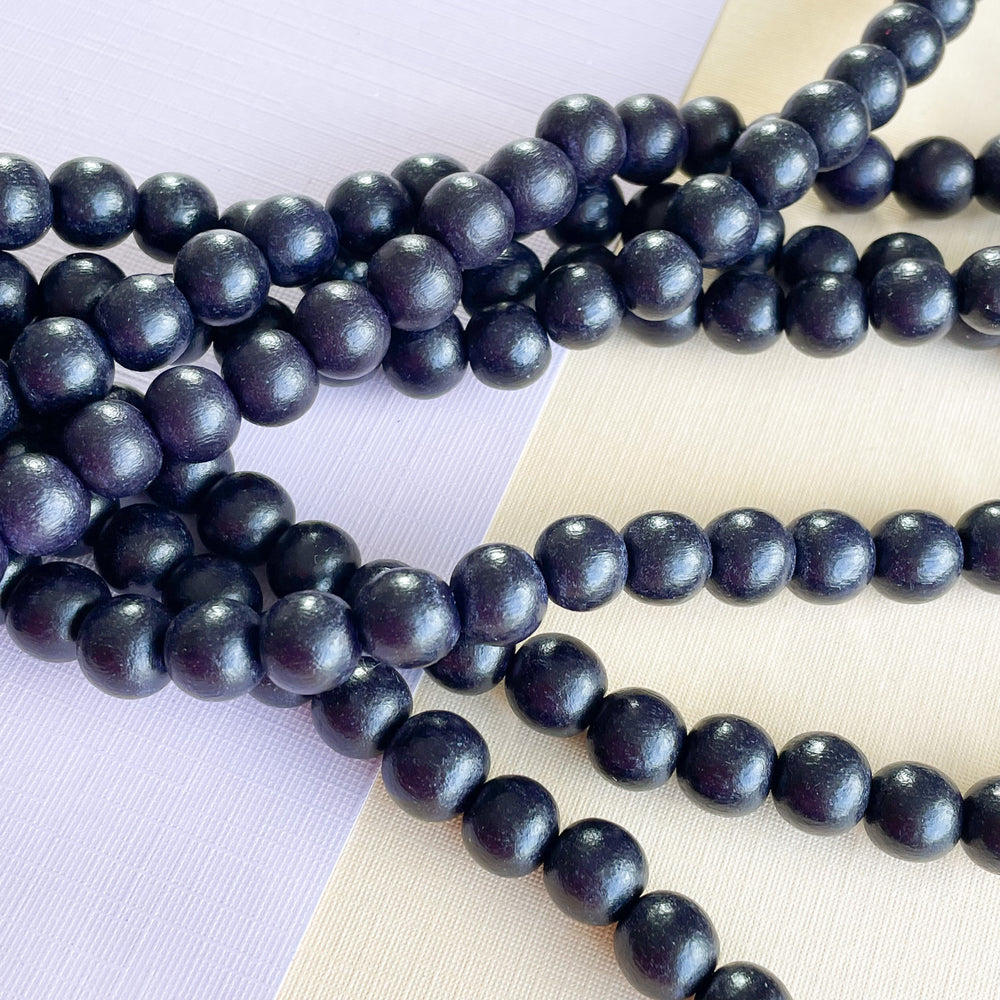 10mm Midnight Wood Rounds Strand