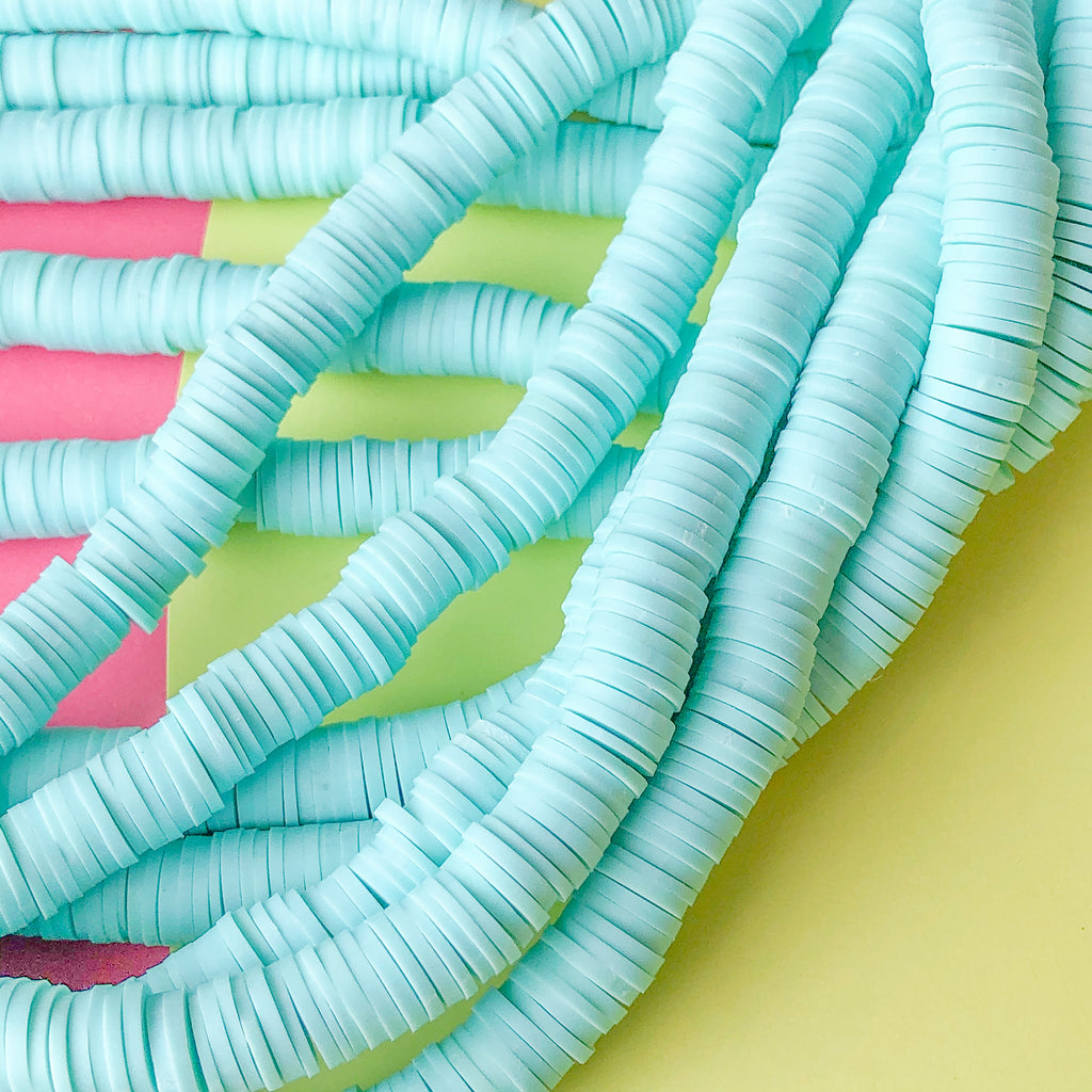 8mm Calypso Polymer Clay Heishi Strand – Beads, Inc.
