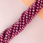 5mm Mulberry Freshwater Pearl Nugget Strand