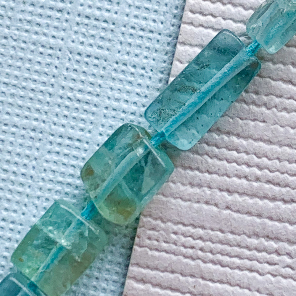 
                
                    Load image into Gallery viewer, 5mm Smooth Natural Apatite Rectangle Strand
                
            