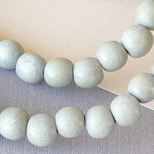 
                
                    Load image into Gallery viewer, 6mm Light Gray Wood Rounds Strand
                
            