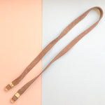 10mm Chocolate Natural Suede Strap
