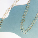 10mm Shiny Plated Gold Round Chain