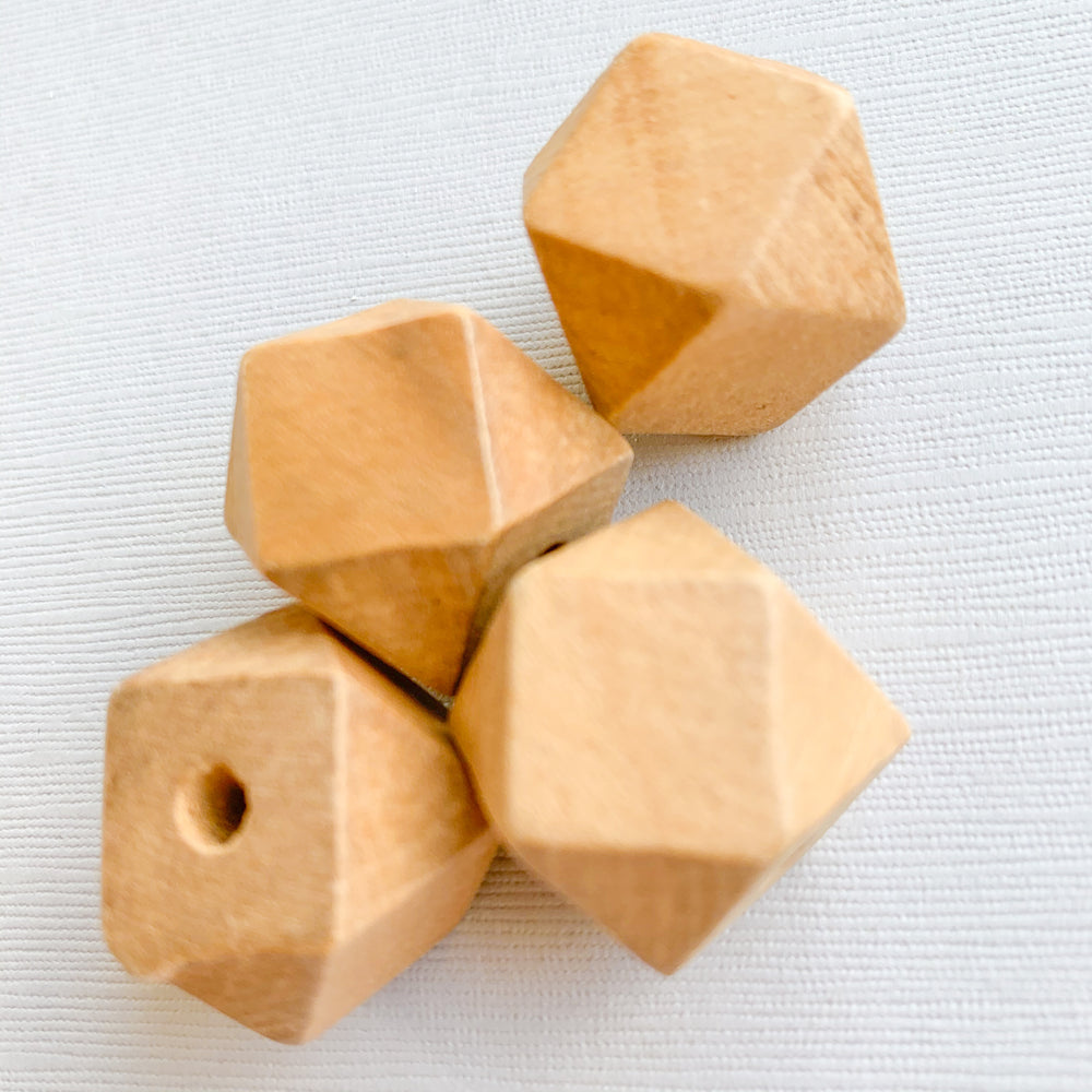 340 Pcs] Natural Wooden Beads 7 Sizes 8mm to 20 mm Beads for