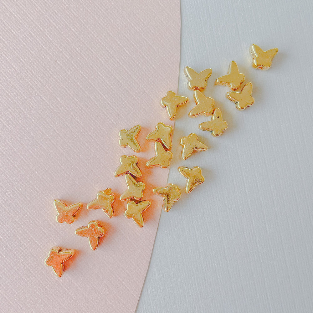 Gold Butterfly Charms by Bead Landing™