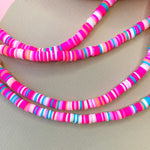 6mm Paradise Crush Polymer Clay Strand
