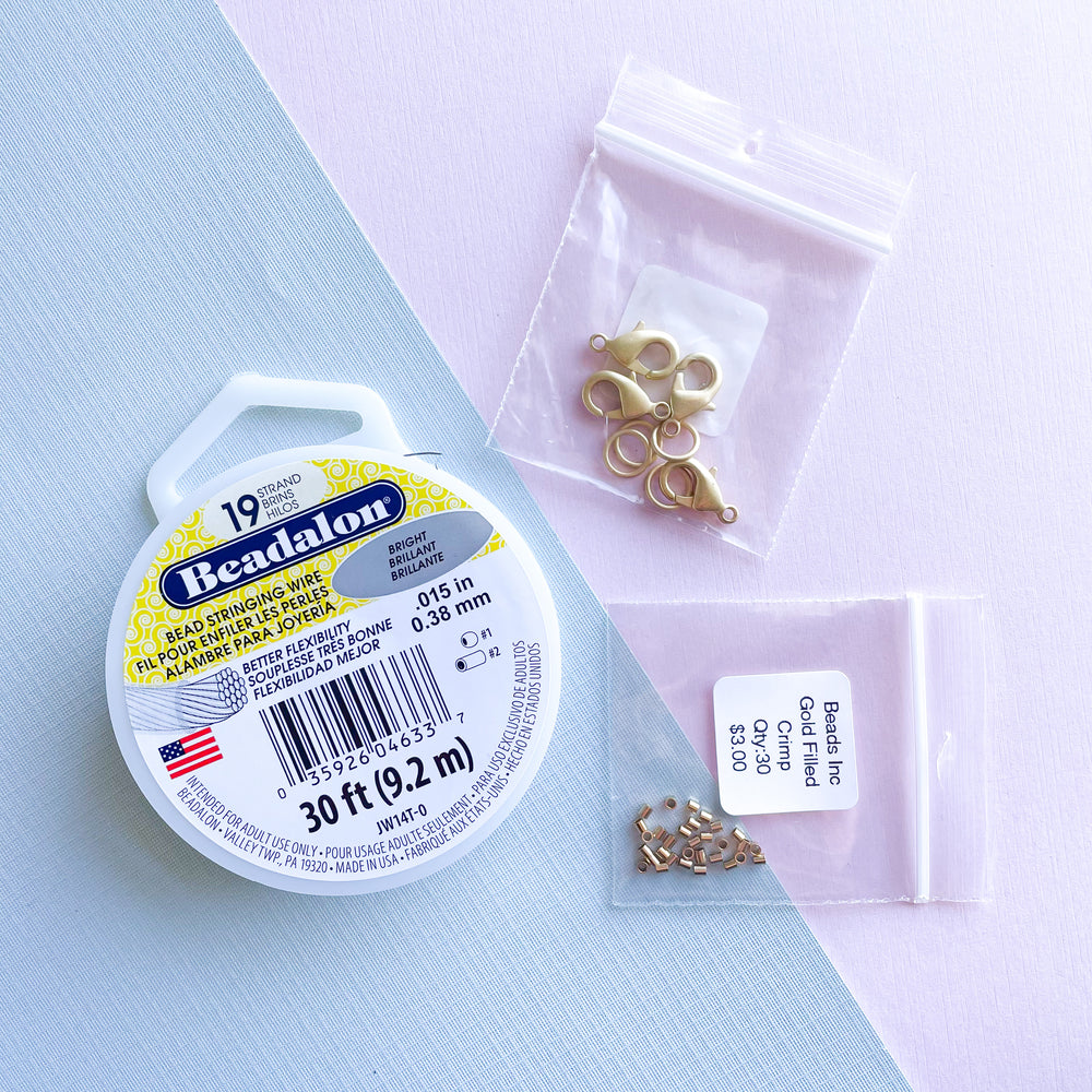 
                
                    Load image into Gallery viewer, Gold Necklace Making Must Haves Kit
                
            