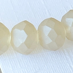 
                
                    Load image into Gallery viewer, 6mm Matte Smoke Faceted Chinese Crystal Rondelle Strand
                
            
