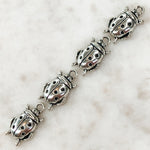 10mm Plated Pewter Bug Charms - 4 Pack