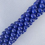 8mm Royal Blue Mala Bone Strand