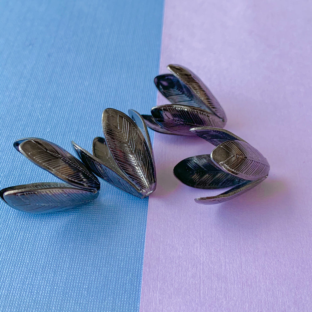 Jdesun Bead Caps, 100g Flower Bead Caps Metal Alloy Bead Ends Caps Assorted Cones Bead Caps for Bracelet Necklace Jewelry Making Crafts DIY, 5-16mm