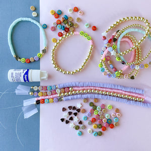 Kit Beads Bracelets Necklaces  Kit Making Bracelets Beads - Diy
