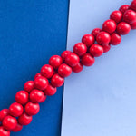 12mm True Red Wood Rounds Strand