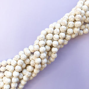 10mm Cream Magnesite Strand