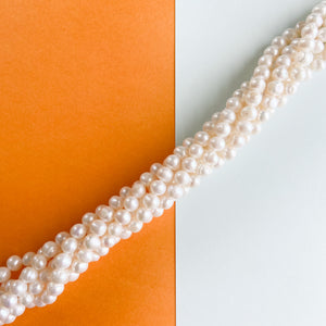 
                
                    Load image into Gallery viewer, 5mm Potato Freshwater Pearl Strand
                
            