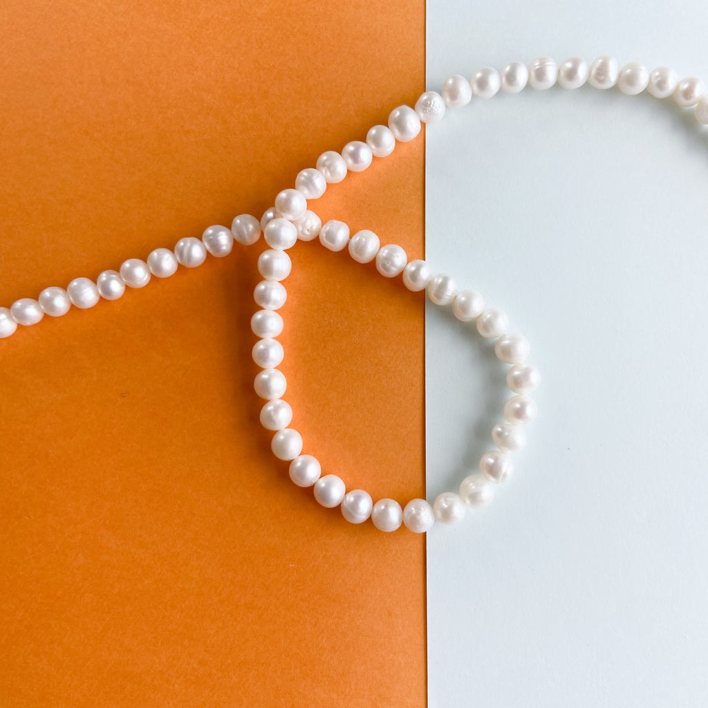 5mm Potato Freshwater Pearl Strand Beads, Inc.