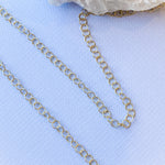5mm Shiny Gold Round Cable Chain