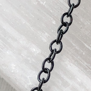 2mm Delicate Black Plated Cable Chain - Beads, Inc.